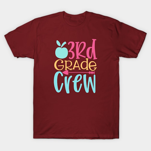 Third Grade Crew T-Shirt by VijackStudio